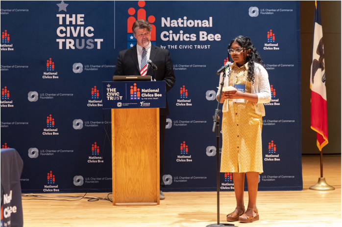 Participant in National Civics Bee